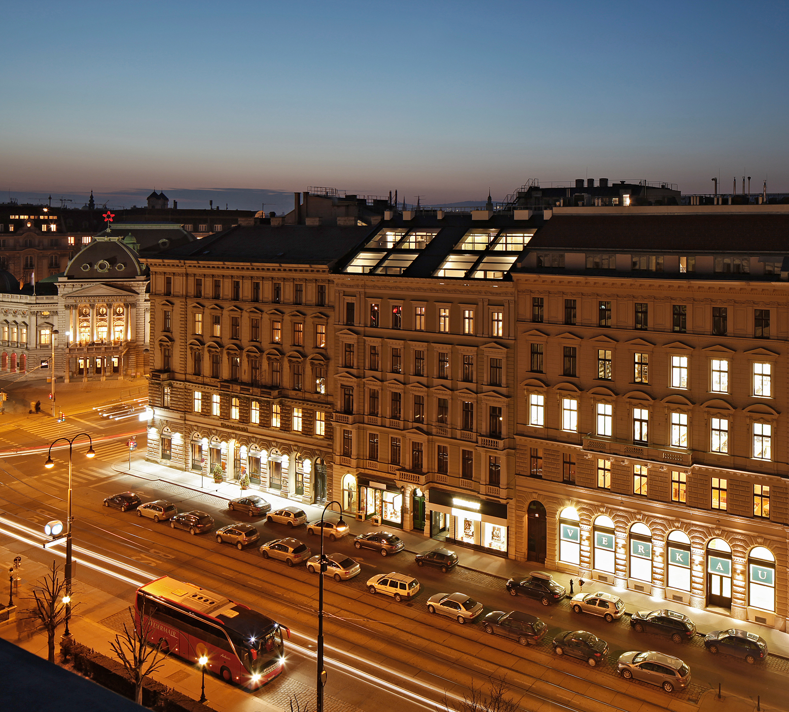 BHE Architektur - Bellariastrasse Wien - Dachgeschossausbau - Nachverdichtung