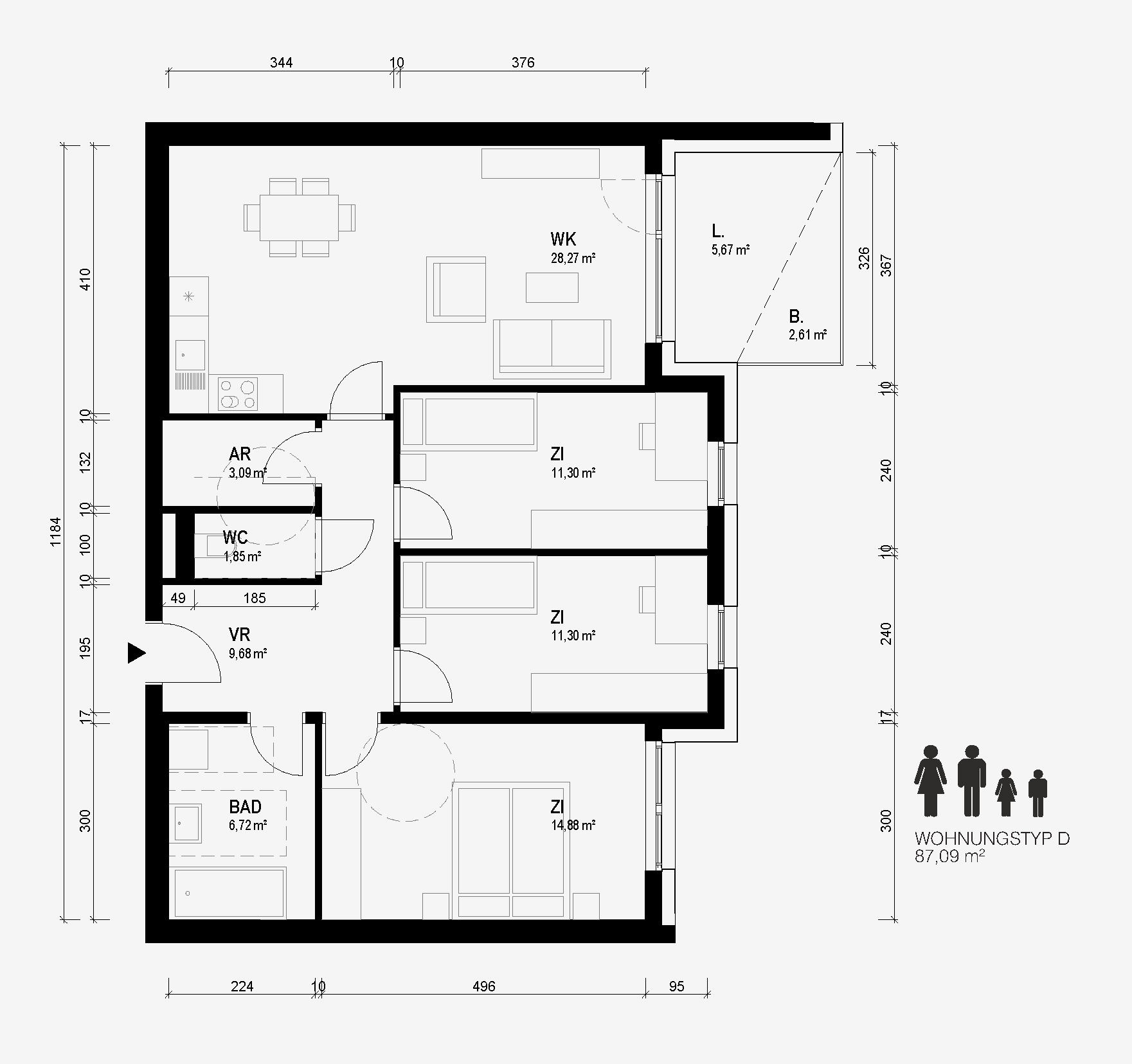 BHE Architektur - Grundrisstyp